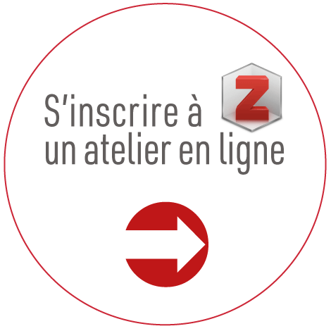 S'inscrire à un atelier Zotero en ligne